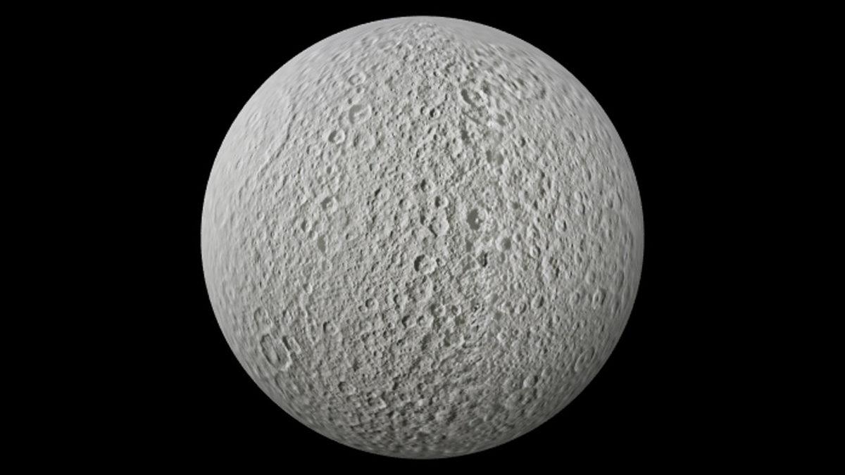 Satürn’ün Uydusu Rhea’nın Yüzeyindeki Tanımlanamayan Maddenin Gizemi Çözüldü