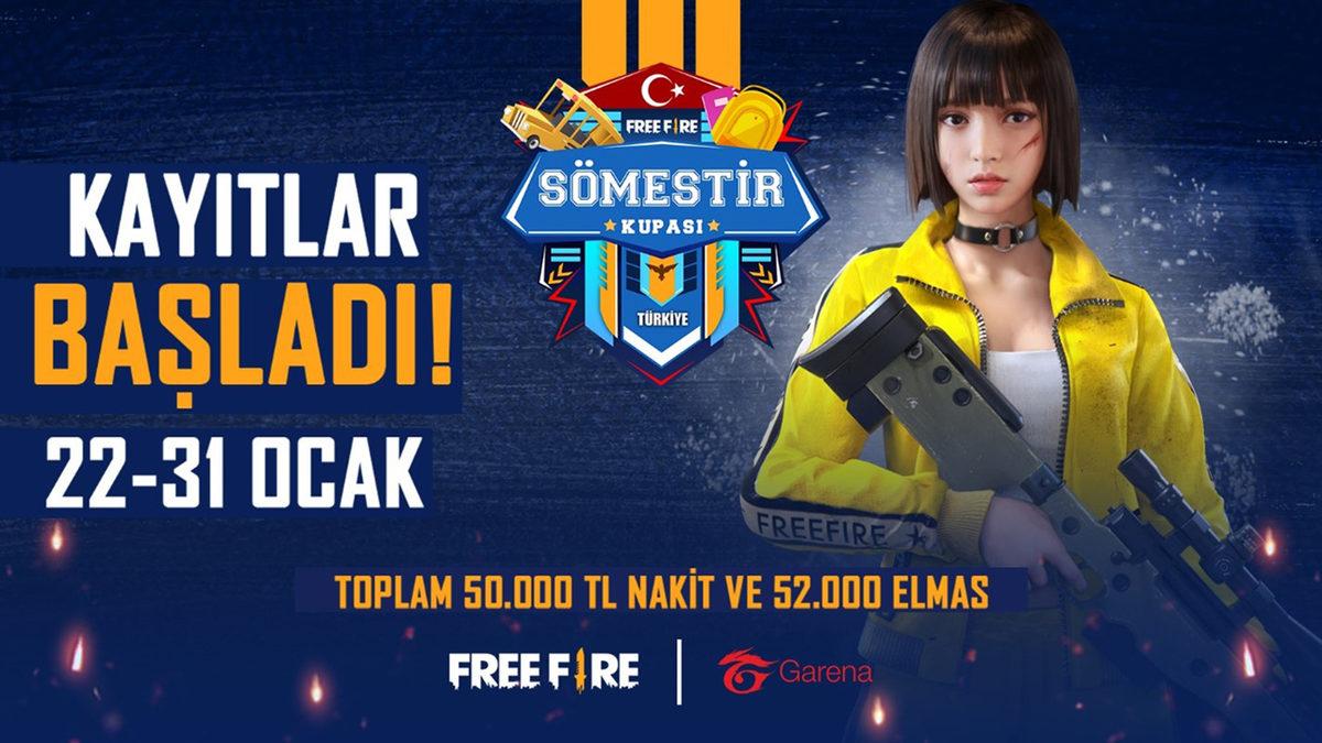 Garena, 2021 Yılında Türkiye’de Gerçekleştireceği İlk Turnuvası ’Free Fire Sömestir Kupası’nı Duyurdu
