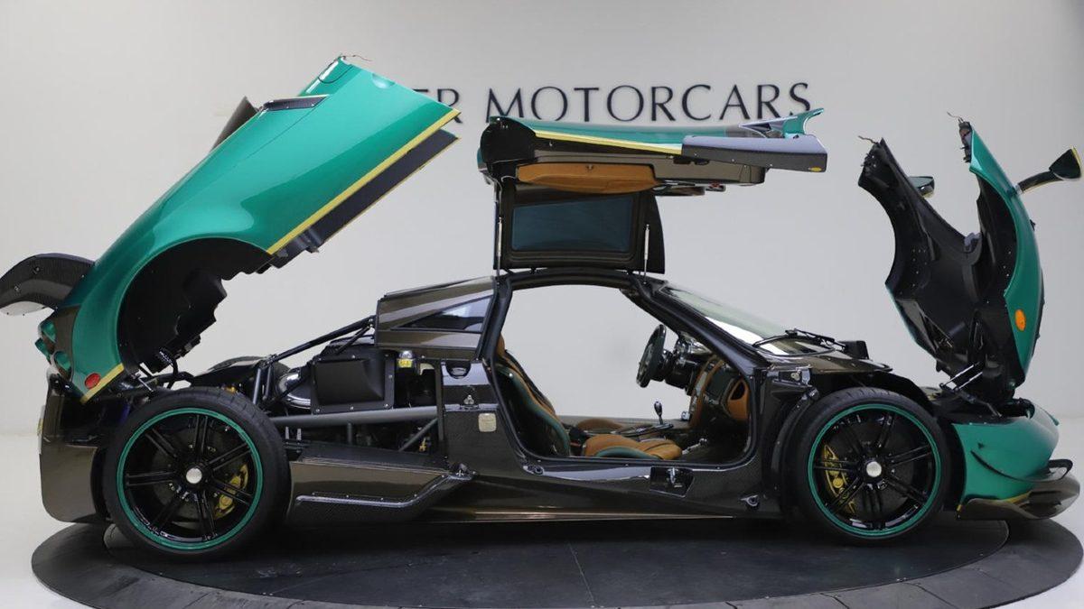 Dünyada Sadece 20 Örneği Bulunan İkinci El Pagani Huayra BC, Satışa Sunuldu