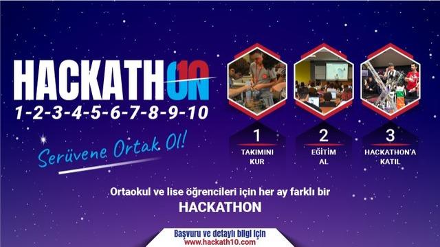 Toplamda 9 Ay Sürecek Hackath10 İçin Başvurular Devam Ediyor