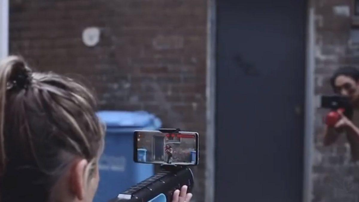 Artırılmış Gerçeklik ile Birinci Şahıs Nişancı Oyunu Birleştiren İlginç Konsept [Video]