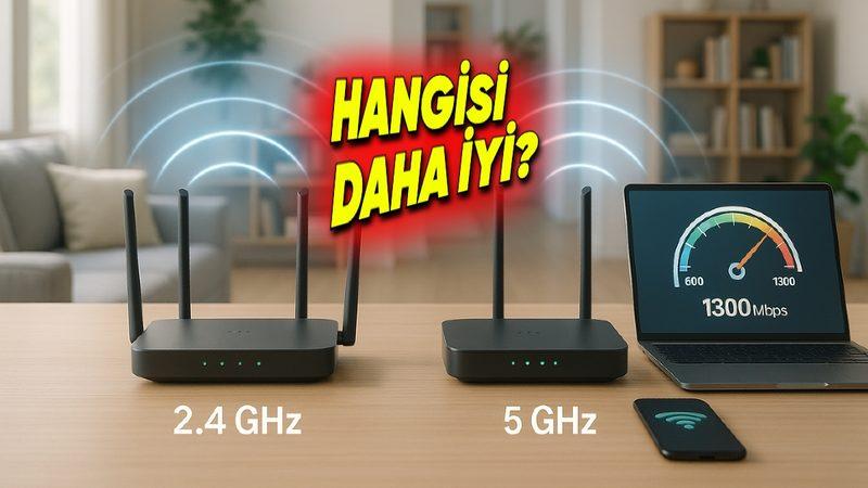 İnternet Hızını Bedavaya Artırmak Mümkün: Modeme Bağlanırken 2.4 GHz’i mi Yoksa 5 GHz’i mi Seçmelisiniz, Farkları Neler?