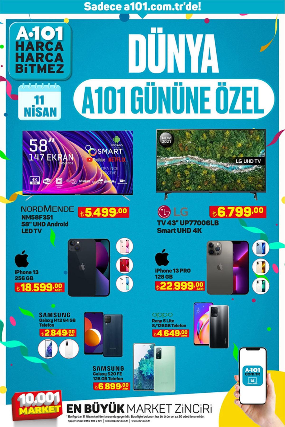 iPhone 13, Piyasadan 2000 TL Ucuza A101’de Satışa Sunulacak! (İsteyene Uygun Fiyatlı Telefonlar da Var)