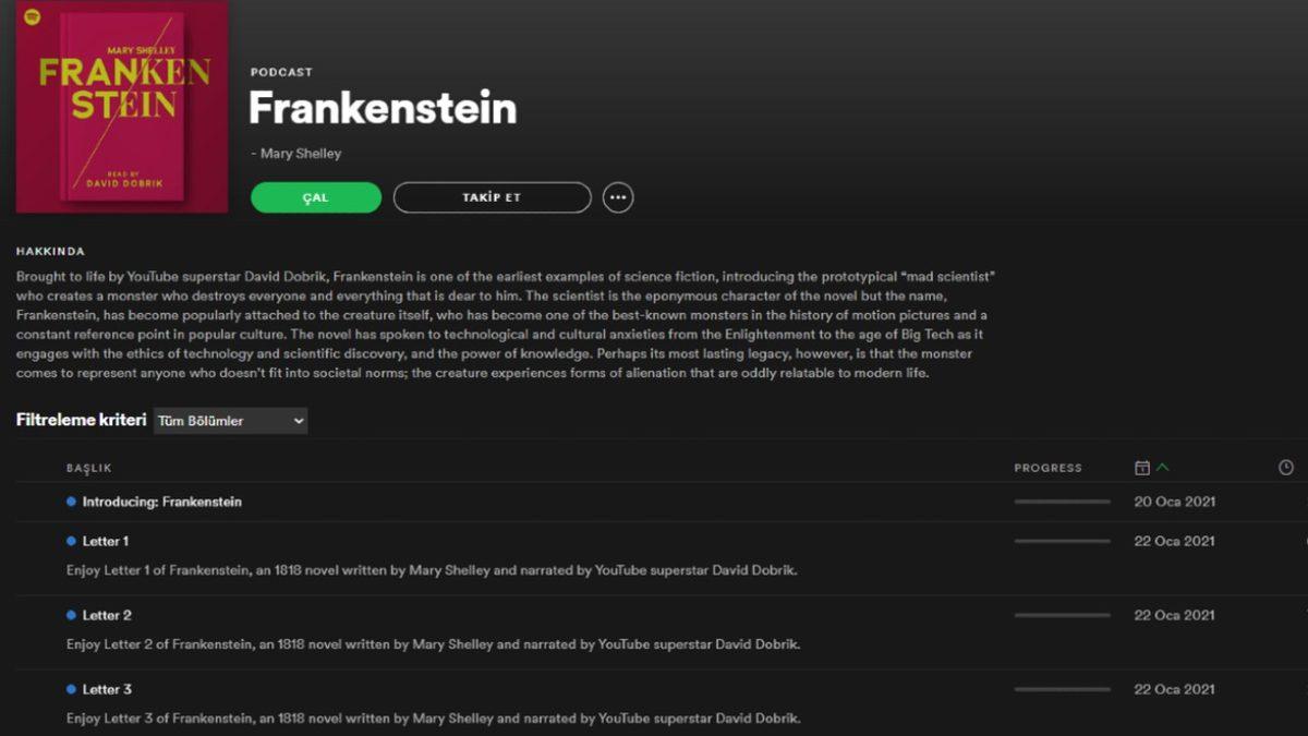 Spotify, Sesli Kitap Özelliğini Test Etmeye Başladı
