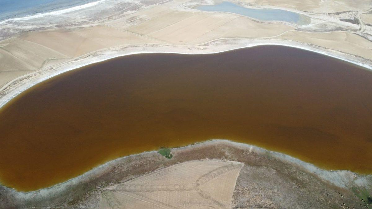 Türkiye’nin ‘Küçük Pembe Gölü’ Artık Kahverengi: İşte Nedeni!