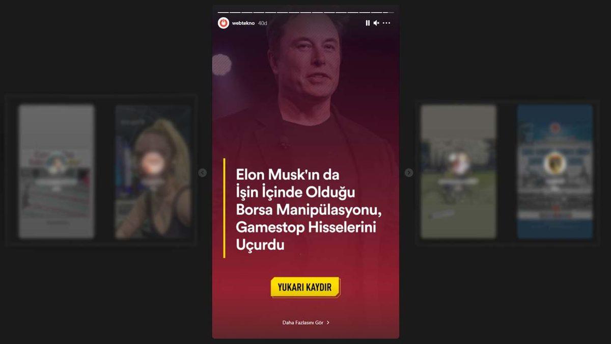 Instagram’ın Masaüstü Sürümü, Yeni Bir Hikaye Sayfasına Sahip