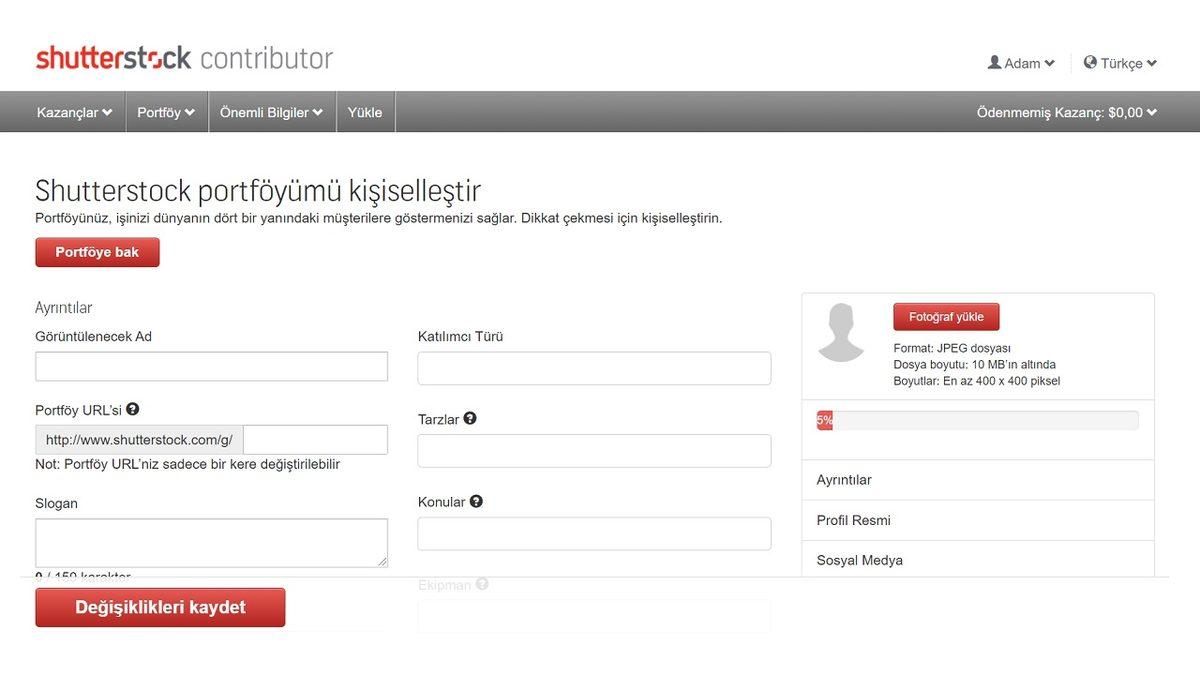 Shutterstock’tan Nasıl Para Kazanılır?