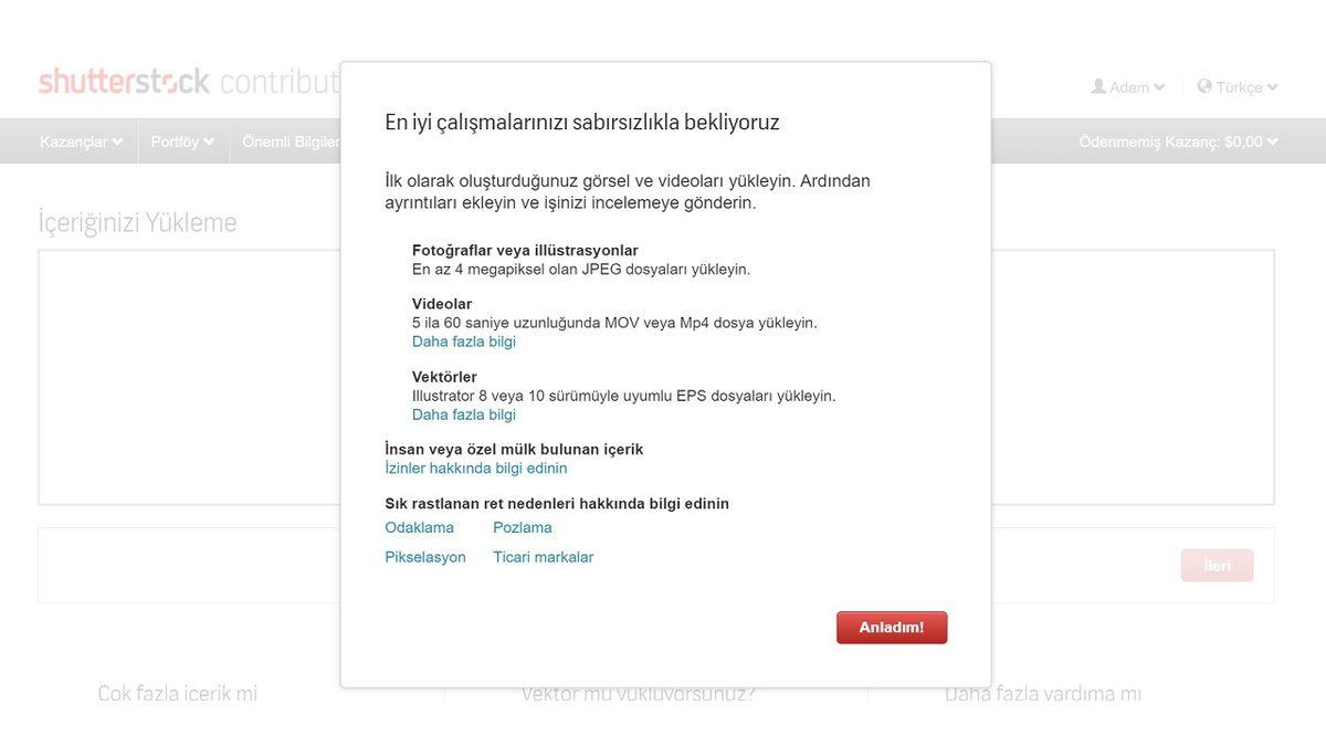 Shutterstock’tan Nasıl Para Kazanılır?