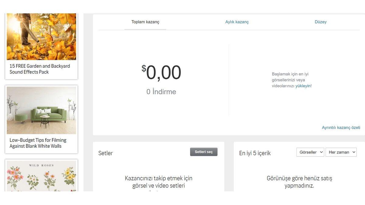Shutterstock’tan Nasıl Para Kazanılır?