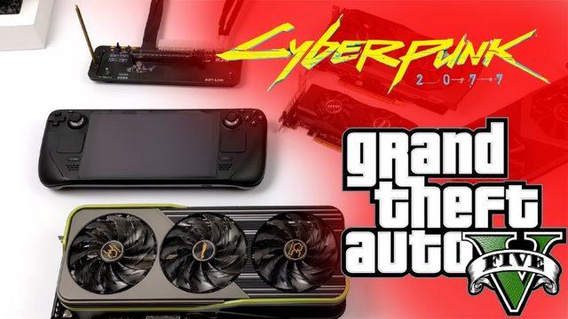 Steam Deck’e Ekran Kartı Bağlandı: Bilgisayarımızın Kaldırmadığı Oyunlarda 60 FPS Alıyor!