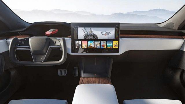 Yeni Tesla Model S’de ’The Witcher 3’ Oynanabilecek