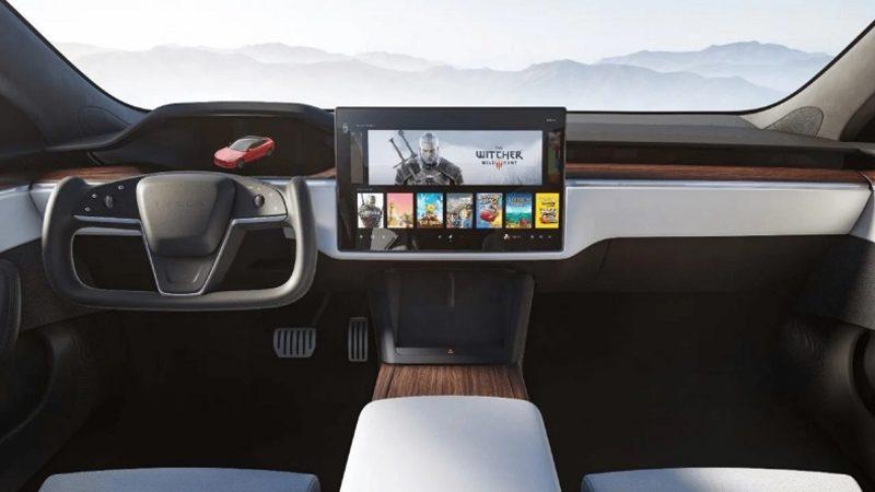 Yeni Tesla Model S’de ’The Witcher 3’ Oynanabilecek