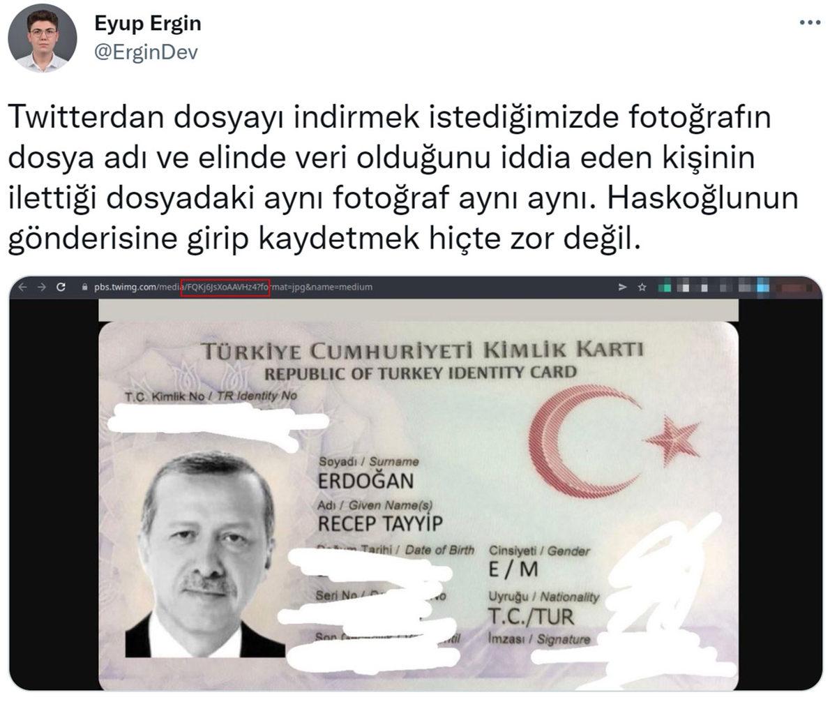 Bu Kimlik, Gerçekten Cumhurbaşkanı Erdoğan’a mı Ait? Konunun Uzmanı E-Devlet’in Gerçekten Hacklenip Hacklenmediğini İnceledi!