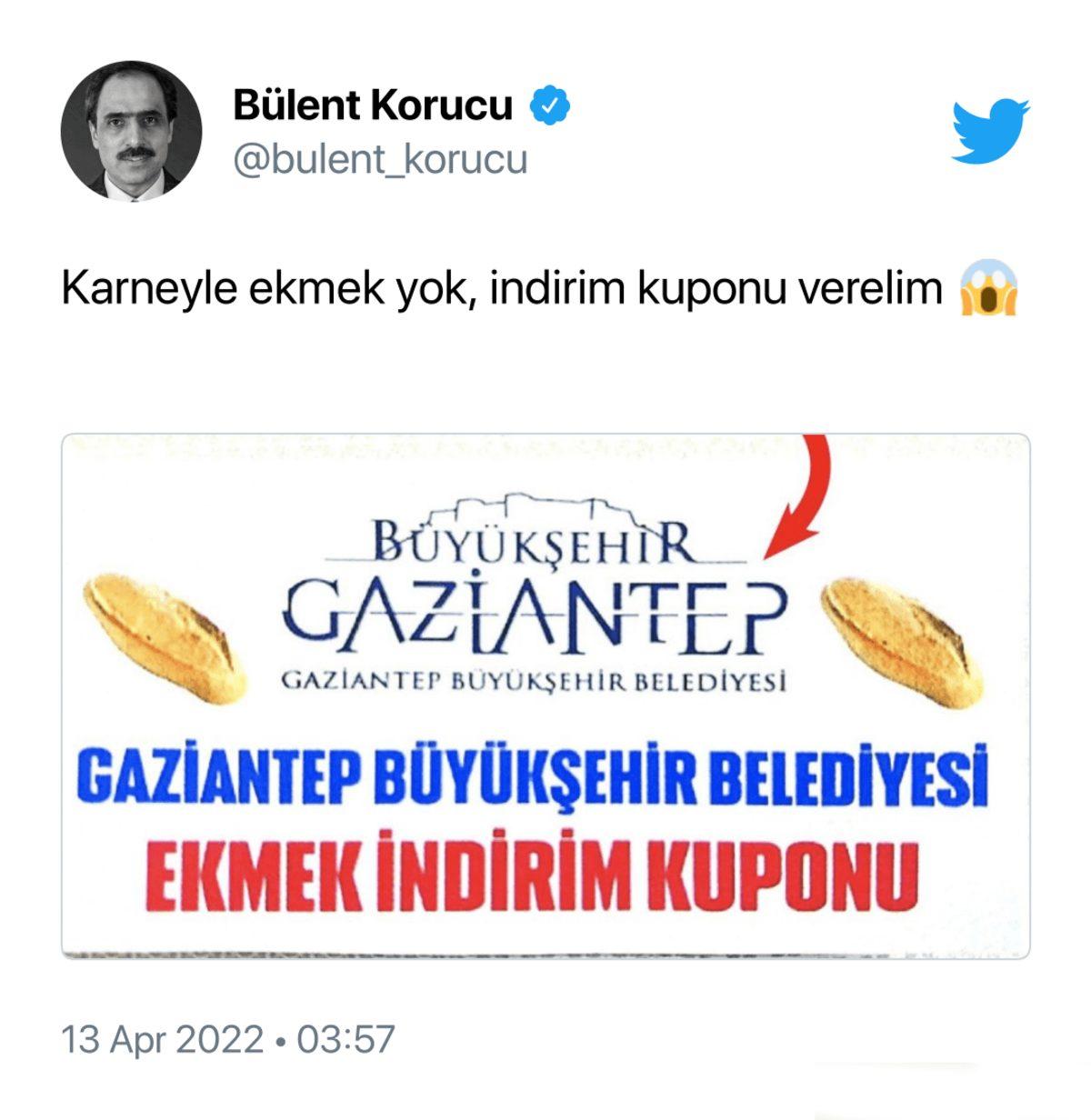 Gaziantep’te Belediyenin ’Ekmekte İndirim Kuponu’ Tartışma Yarattı: İşte Sosyal Medyadan Gelen Tepkiler