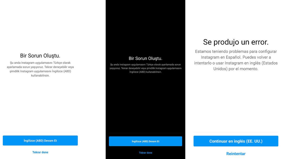 SON DAKİKA: Instagram ’Türkçe Olarak Açılamıyor’ Hatası Veriyor!