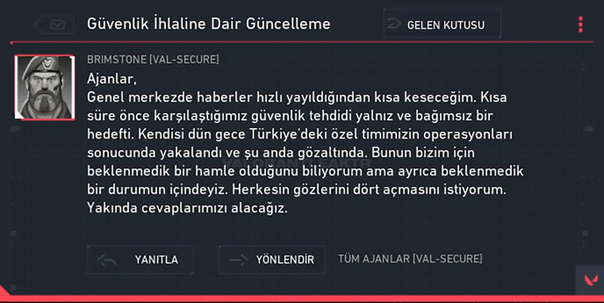 Valorant’a Gelecek Türk Ajan İçin Yeni Bir Video Paylaşıldı: Sesini Duymuş Olabiliriz