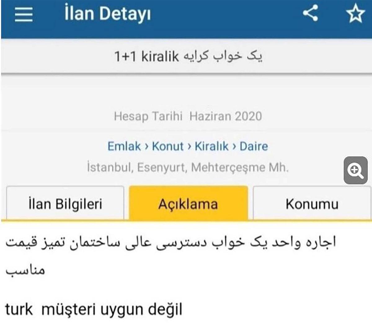 Kendi Ülkemizde Misafir(!) Olduk... Kiralık Ev İlanlarında 