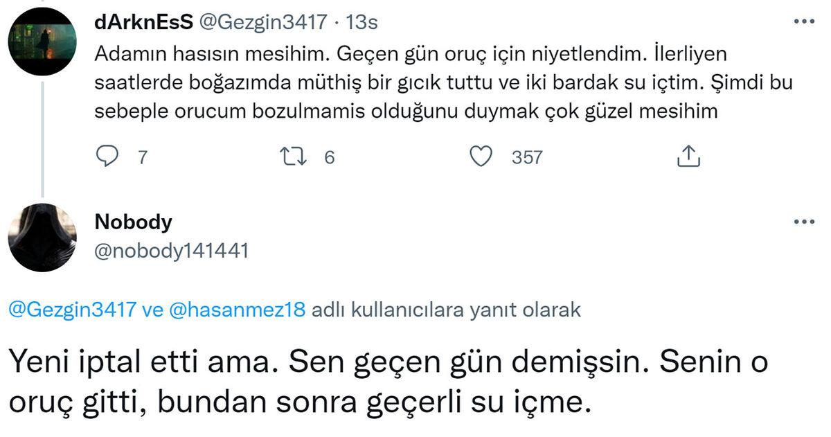 Kendini ’Mesih’ İlan Eden Hasan Mezarcının ’Su İçmek Artık Orucu Bozmayacak’ Paylaşımı Viral Oldu: İşte Gelen Tepkiler