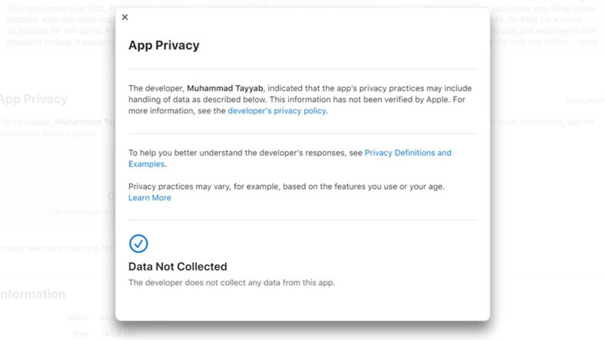App Store’daki Bazı Uygulamalar, Uygulama Gizliliği Bölümünde Yanlış Bilgi Sunuyor Olabilir