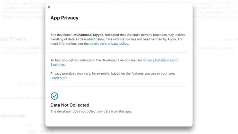 App Store’daki Bazı Uygulamalar, Uygulama Gizliliği Bölümünde Yanlış Bilgi Sunuyor Olabilir