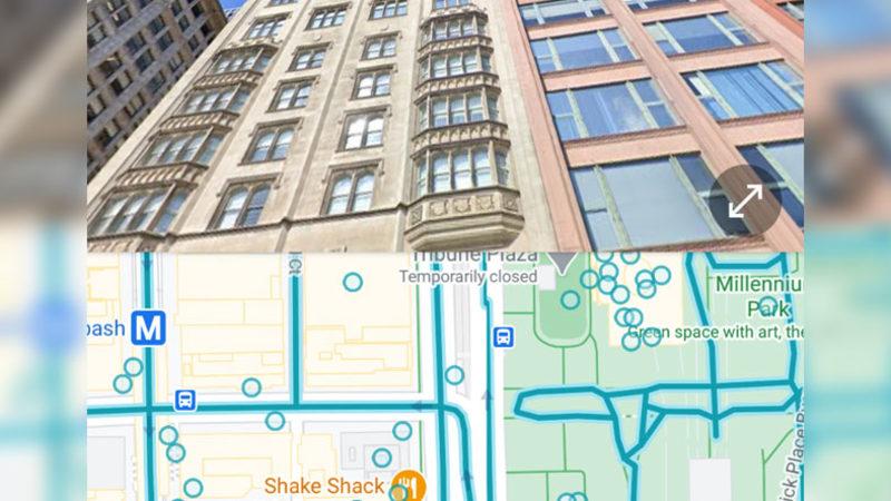 Google Haritalar, Sokak Görünümü ve Haritayı Bölünmüş Ekran Olarak Göstermeye Başladı