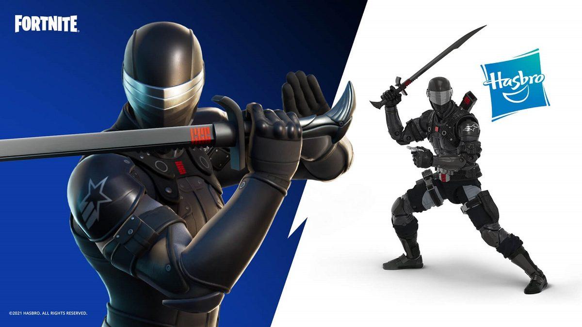 Fortnite’a İkonik G.I. Joe Karakteri Snake Eyes’ın Kostümü Geldi