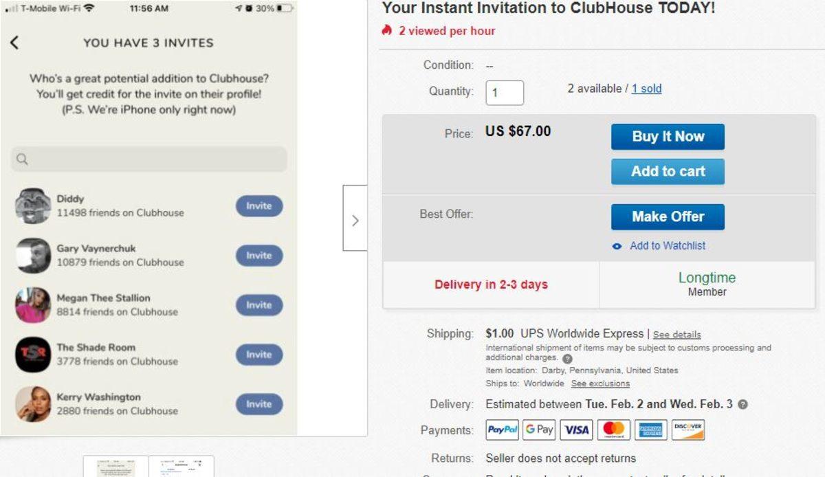 Clubhouse Davetiyeleri 75 Liradan Karaborsada Satılmaya Başlandı