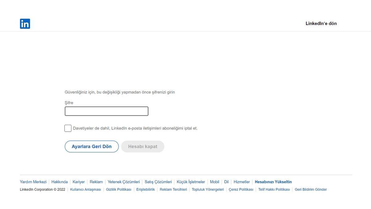 LinkedIn Hesap Silme Nasıl Yapılır? Adım Adım Açıkladık