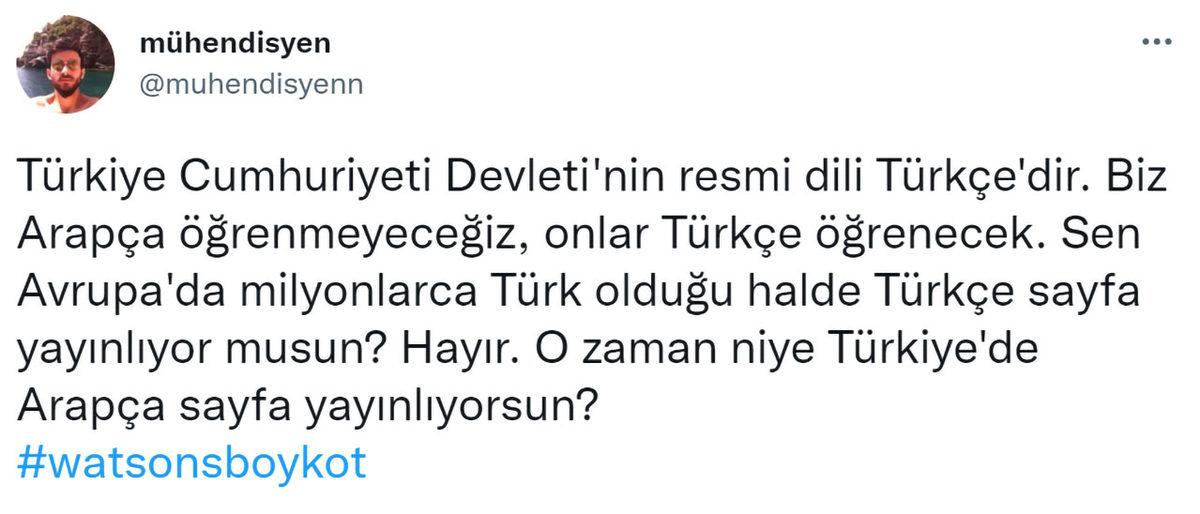 Watsons’ın Kataloğuna Arapça Sayfalar Koyması Gündem Oldu: Boykot Çağrısı Yapıldı