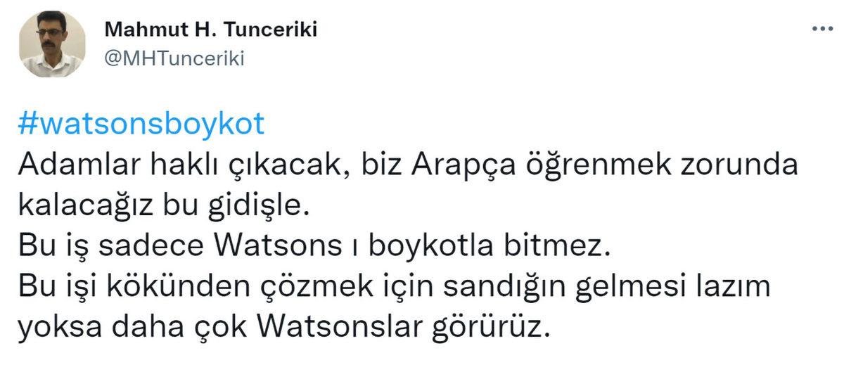 Watsons’ın Kataloğuna Arapça Sayfalar Koyması Gündem Oldu: Boykot Çağrısı Yapıldı