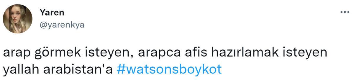 Watsons’ın Kataloğuna Arapça Sayfalar Koyması Gündem Oldu: Boykot Çağrısı Yapıldı