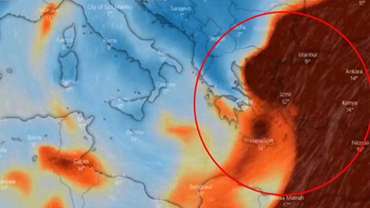 Türkiye’ye Sahra Çölü’nden Devasa Bir Toz Bulutu Geliyor! Hayat Nasıl Etkilenecek?