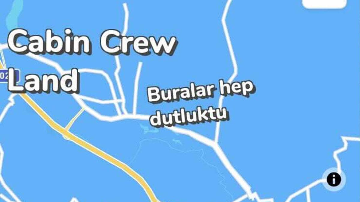 Şehirlerin Birbirinden Geyik Yorumlarla Tarif Edildiği Eğlenceli Harita