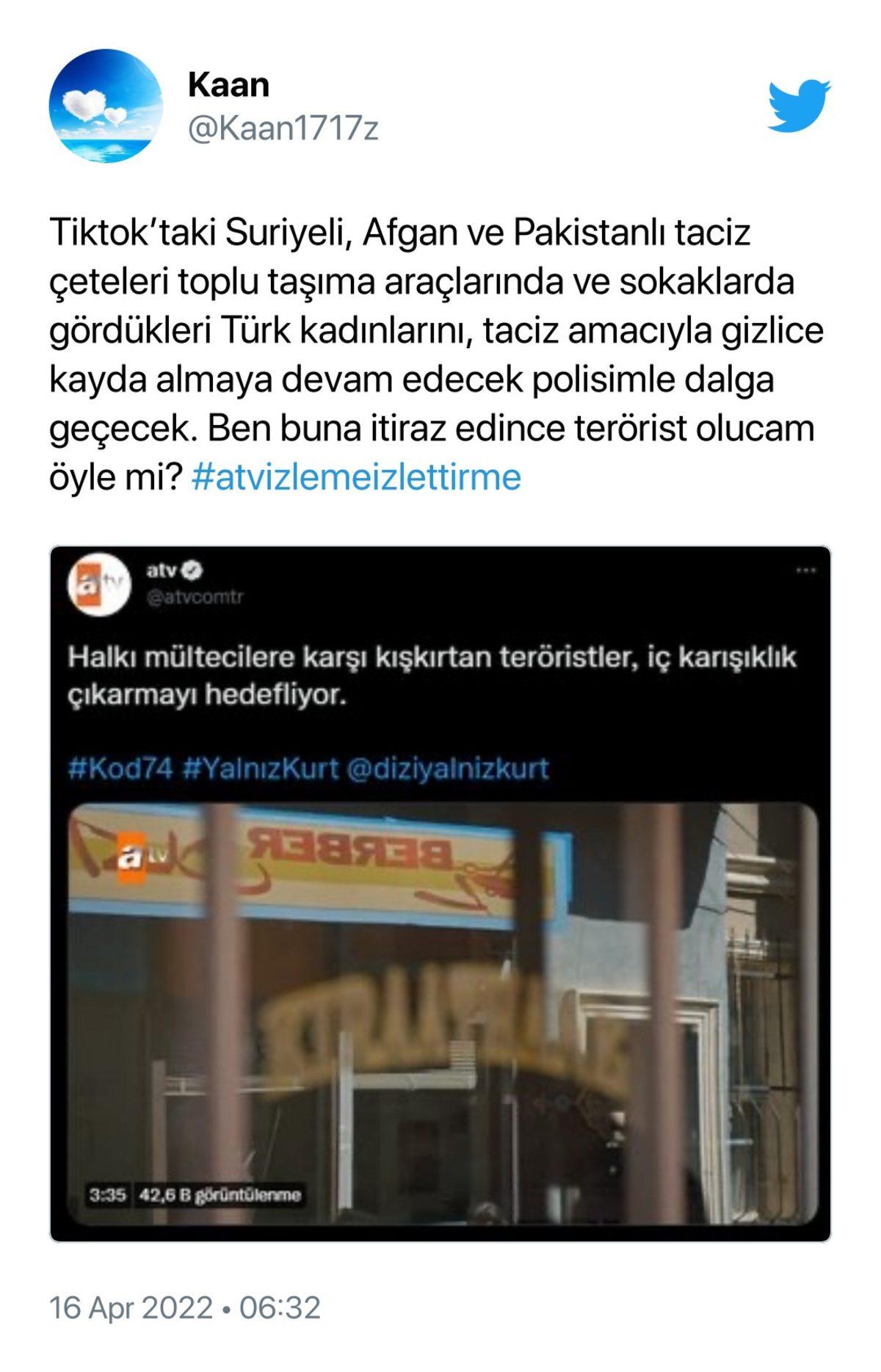 ATV’nin Yalnız Kurt Dizisindeki Mülteci Sahnesi Sosyal Medyayı Ayağa Kaldırdı: İşte Gelen Tepkiler