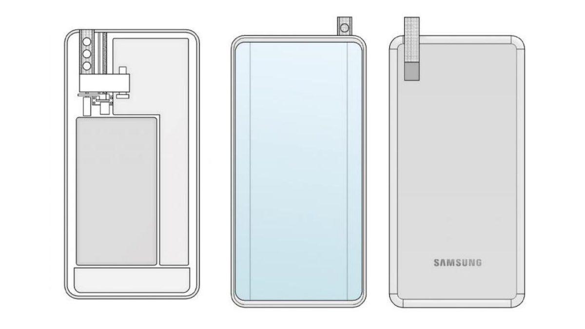 Samsung’dan 180 Derece Dönebilen Yeni Pop-up Kamera Patenti