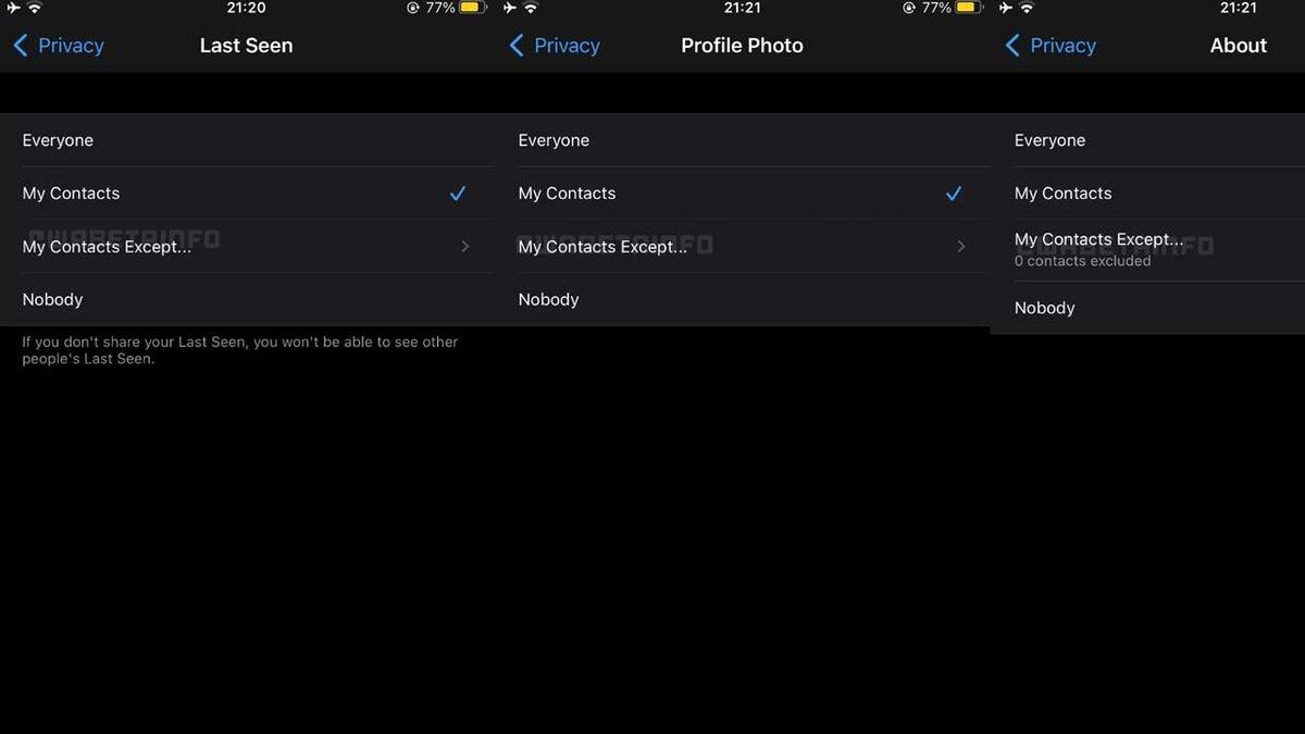 WhatsApp, Son Görülmenizi İstediğiniz Kişilere Kapatma Özelliğini Duyurdu: Ne Oldu Fotonuz Gitti?