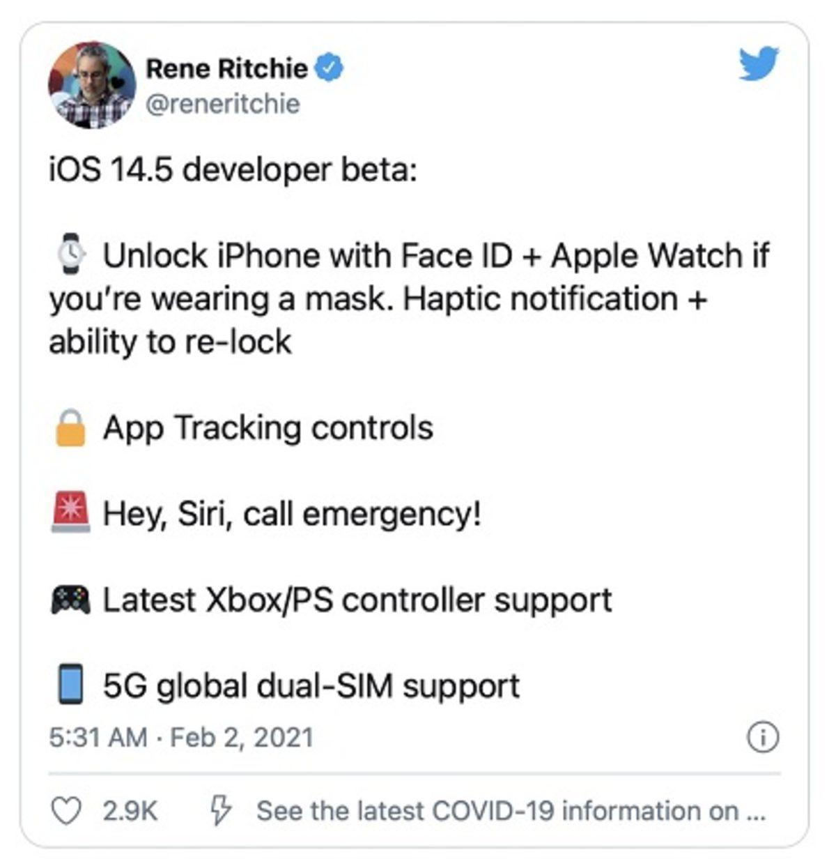 iOS 14.5, DualSense ile Xbox Series X Kumandasına Destek Verecek