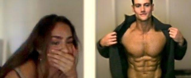 Görüntülü Sohbet Sitesi Omegle’de Kaslı Erkek Gören Kadınların İlginç Tepkileri!