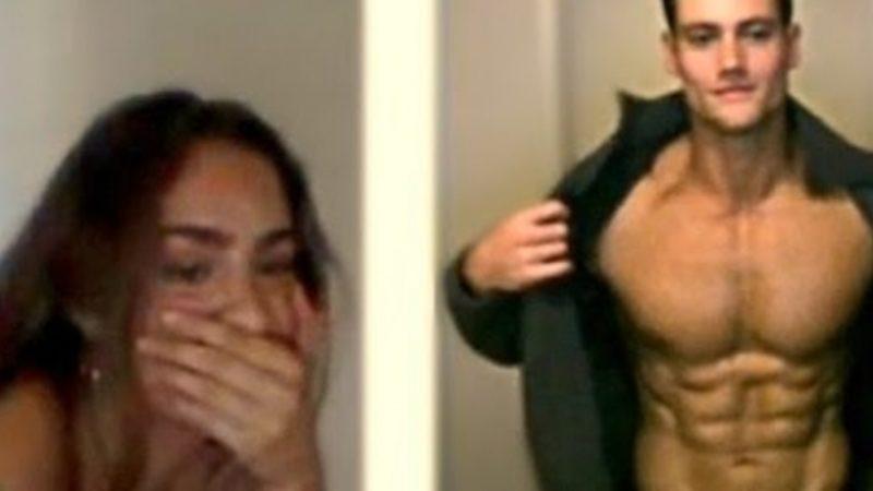 Görüntülü Sohbet Sitesi Omegle’de Kaslı Erkek Gören Kadınların İlginç Tepkileri!