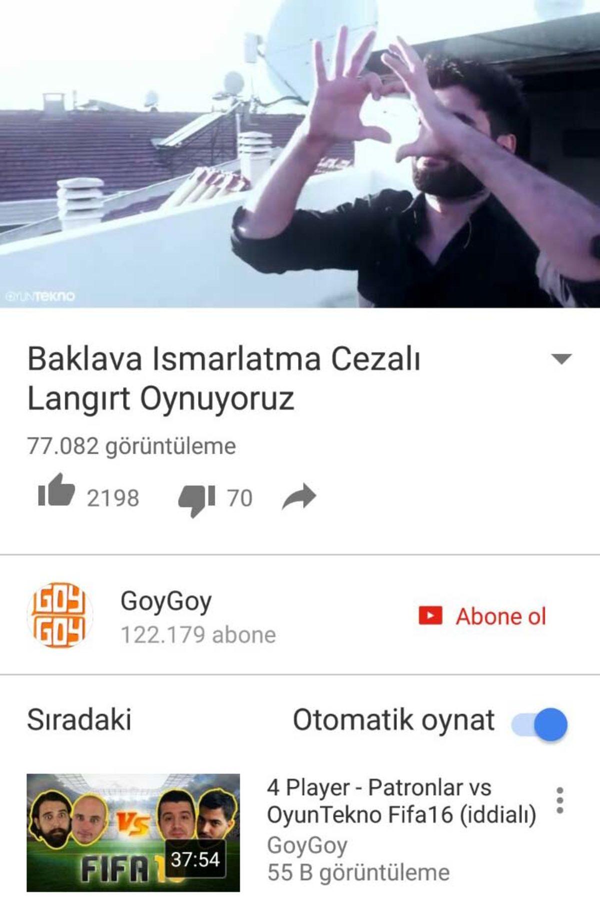 YouTube’un Masaüstünden Alışık Olduğumuz (Can Sıkıcı) Özelliği Artık Mobilde