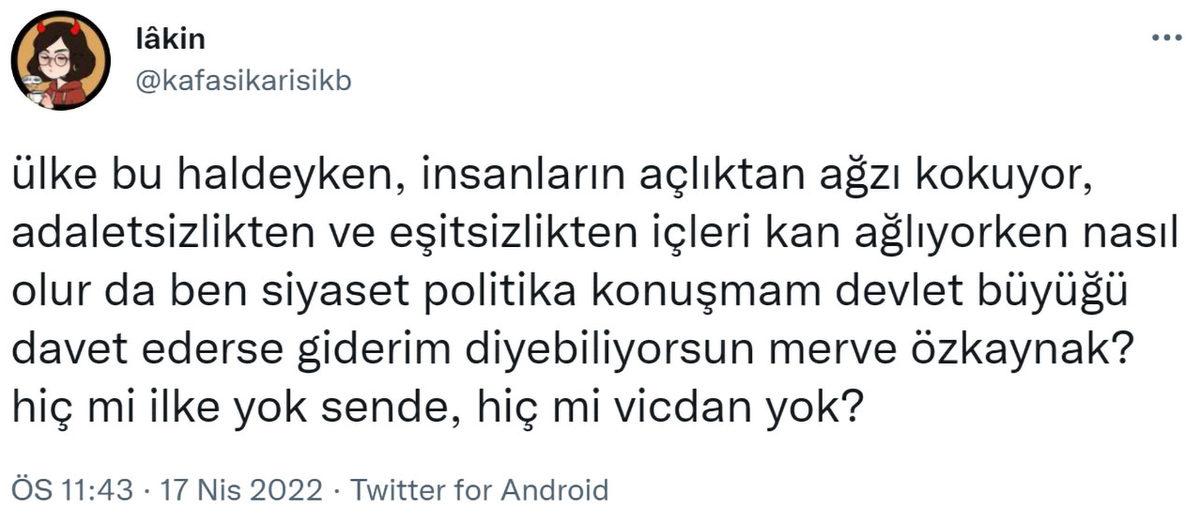 Cumhurbaşkanının İftar Davetine Katılan YouTuber Merve Özkaynak, Yaptığı Açıklama ile Gündem Oldu