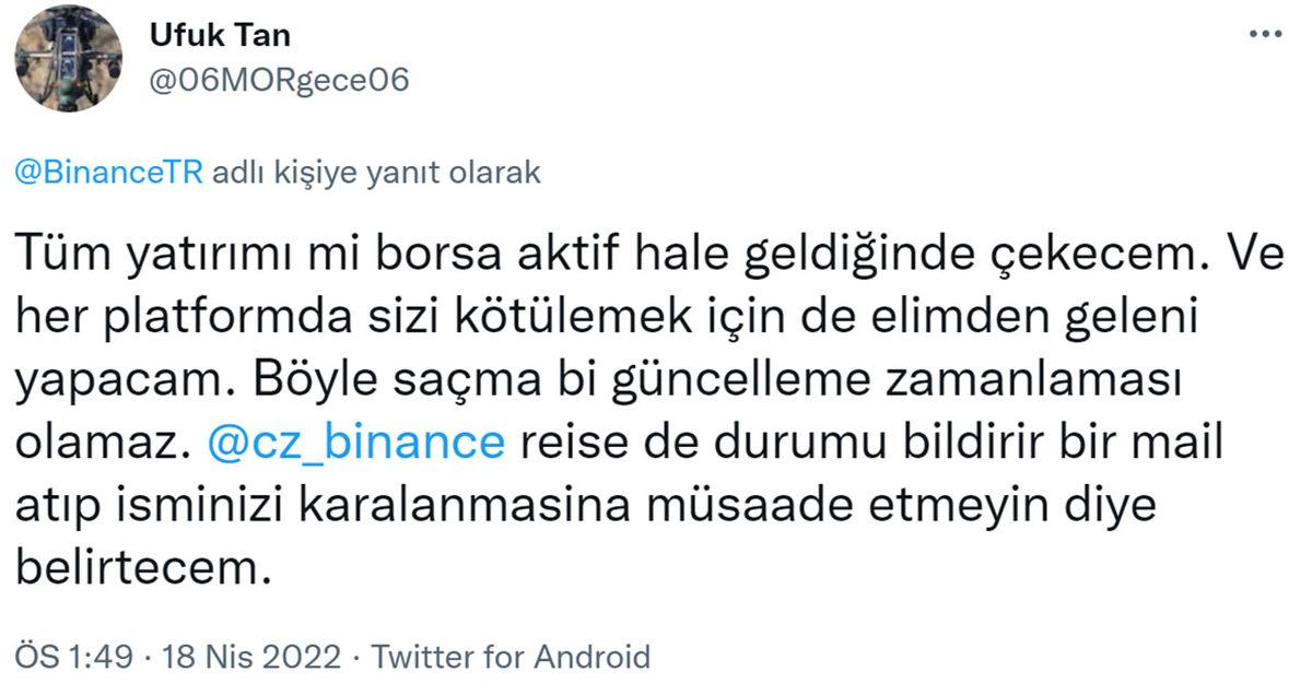 Binance Türkiye’ye Neden Giriş Yapılamıyor? Günler Öncesinden Belliydi...