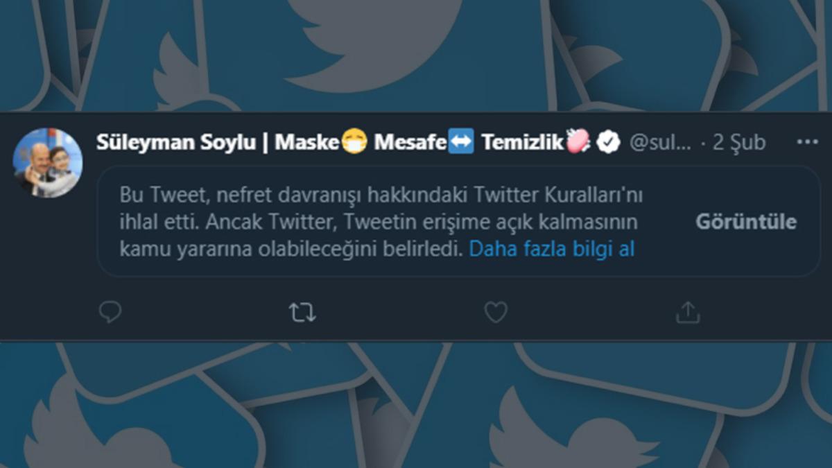 Ulaştırma Bakanı Karaismailoğlu, Soylu’nun Paylaşımlarını Kısıtlayan Twitter’a Ağır Yüklendi