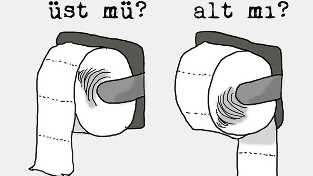 Tuvalet Kağıdını Üstten mi, Alttan mı Kullanıyorsunuz? İşte Verdiğiniz Yanıtın Ortaya Koyduğu İlginç Sonuçlar