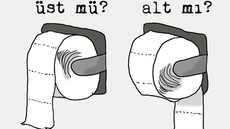 Tuvalet Kağıdını Üstten mi, Alttan mı Kullanıyorsunuz? İşte Verdiğiniz Yanıtın Ortaya Koyduğu İlginç Sonuçlar