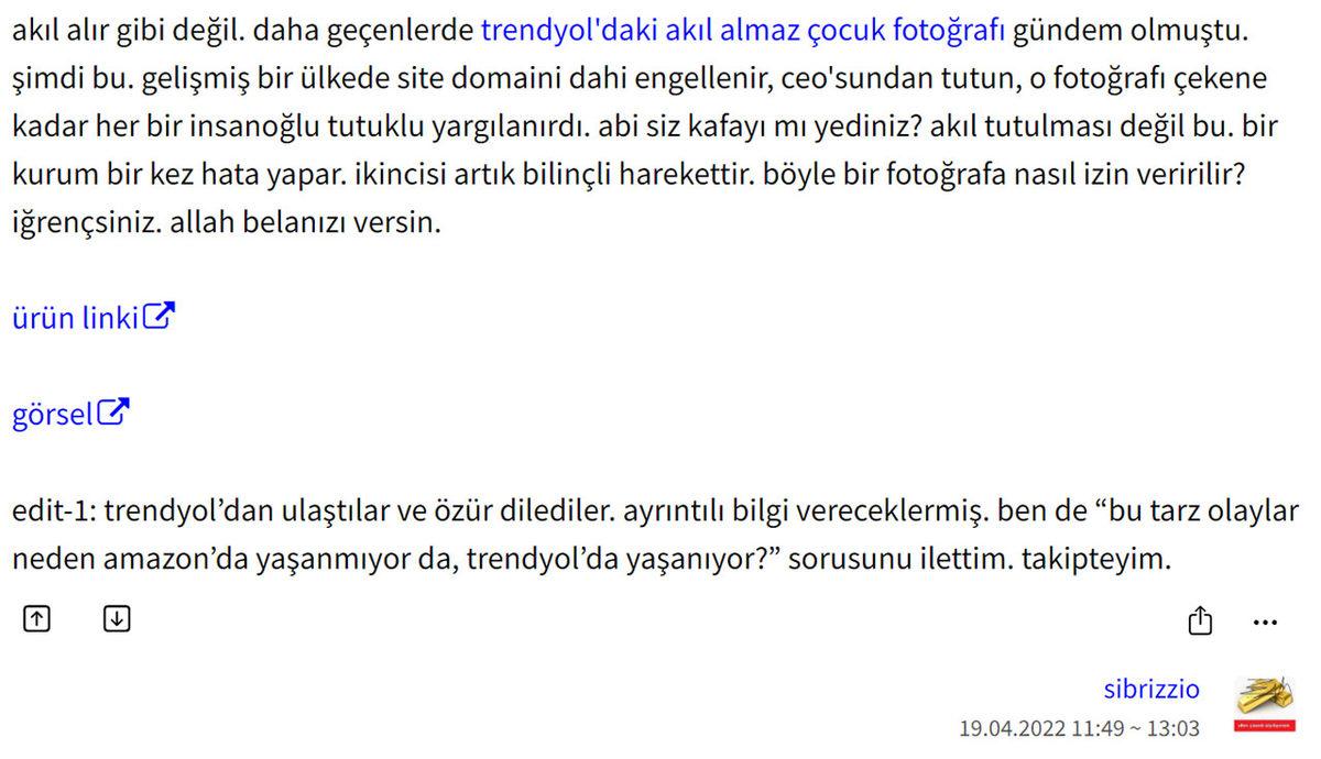 Trendyol’da Bir Bebek Kıyafeti İlanındaki Fotoğraf Tartışma Yarattı: Çocuk İstismarı mı, Değil mi?