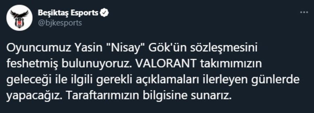 Valorant’ın En İyi Oyuncularından Yasin Gök (Nisay), Hile Yaptığı İddiasıyla Banlandı