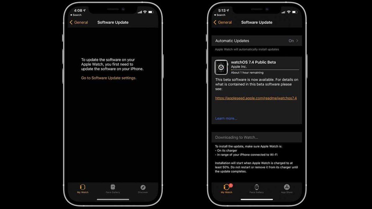 watchOS 7.4’ün Genel Beta Sürümü, Face ID Zorunluluğunu Ortadan Kaldıran Özellikle Geldi