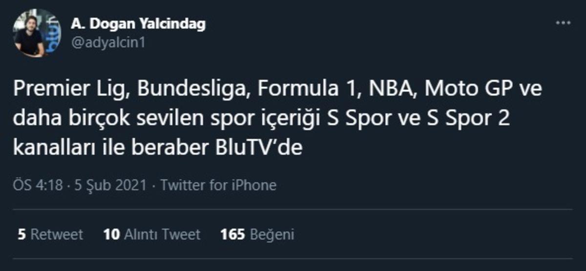 BluTV’ye S Sport Geldi: Aboneler, Premiere League ve Formula 1’i Ücretsiz İzleyebilecek