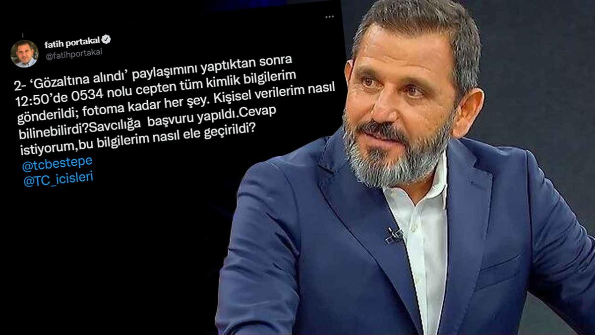Gazeteci Fatih Portakal da ‘Hacklendiğini’ Açıkladı: Fotoğrafım Dahil Tüm Kimlik Bilgilerim Gönderildi